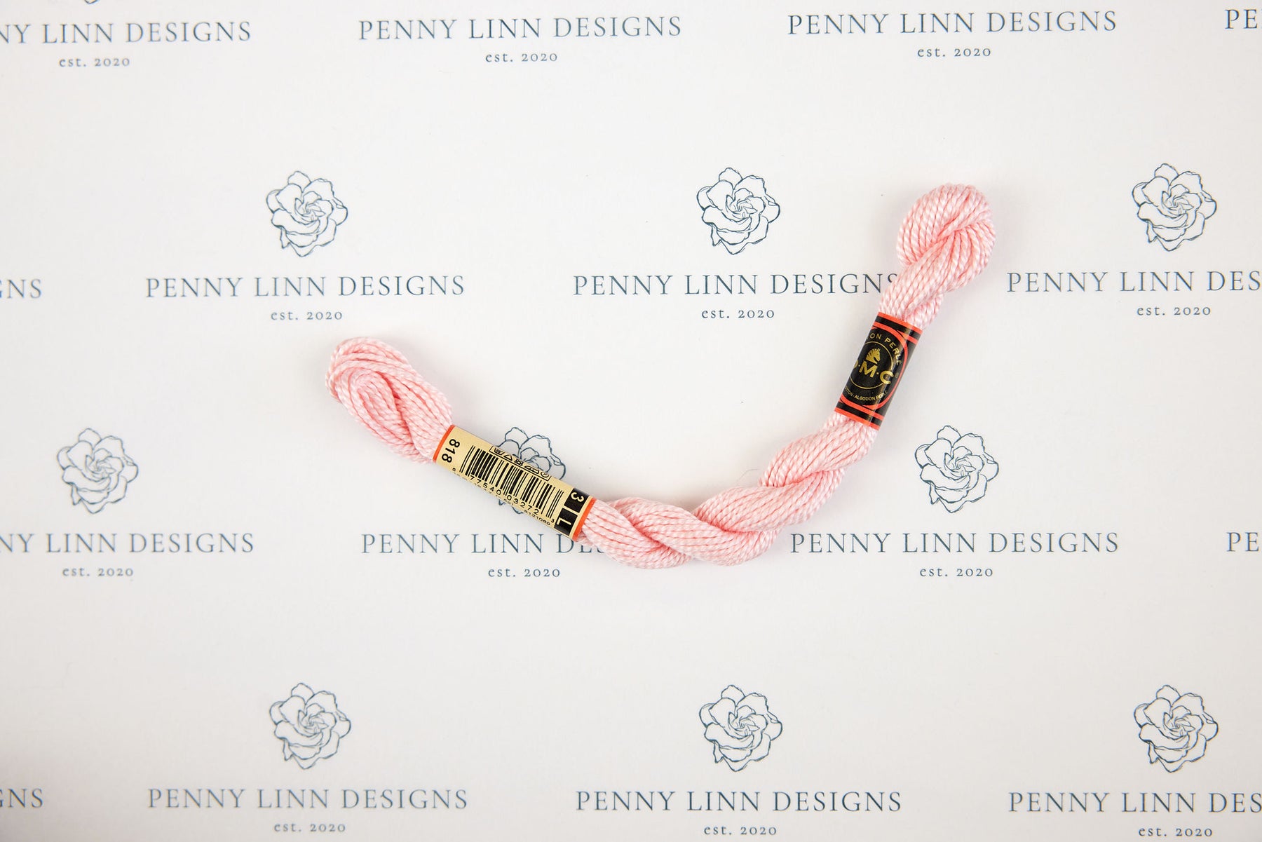 DMC 3 Pearl Cotton 818 Powder Pink