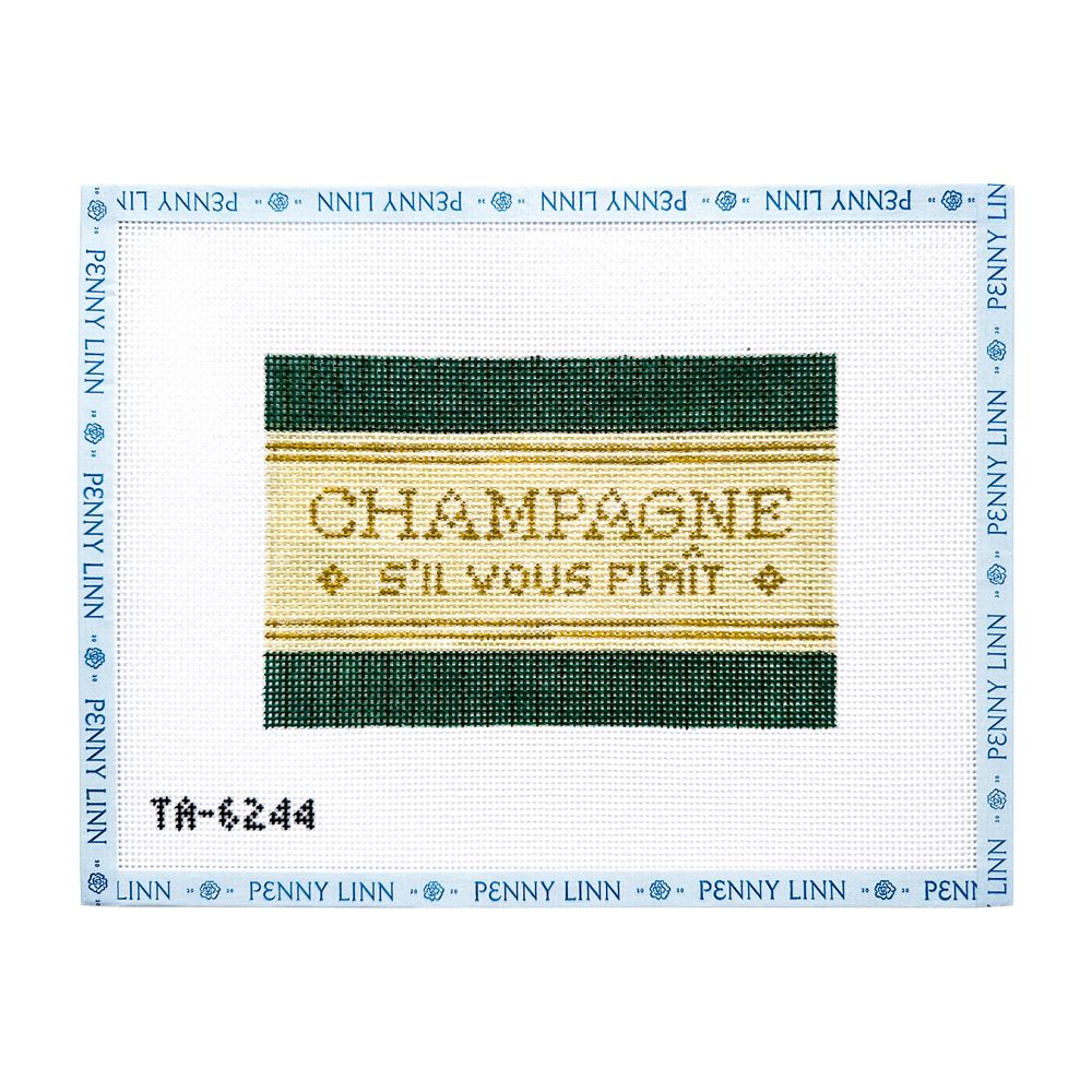 Champagne S'il Vous Plait Acrylic Purse Insert