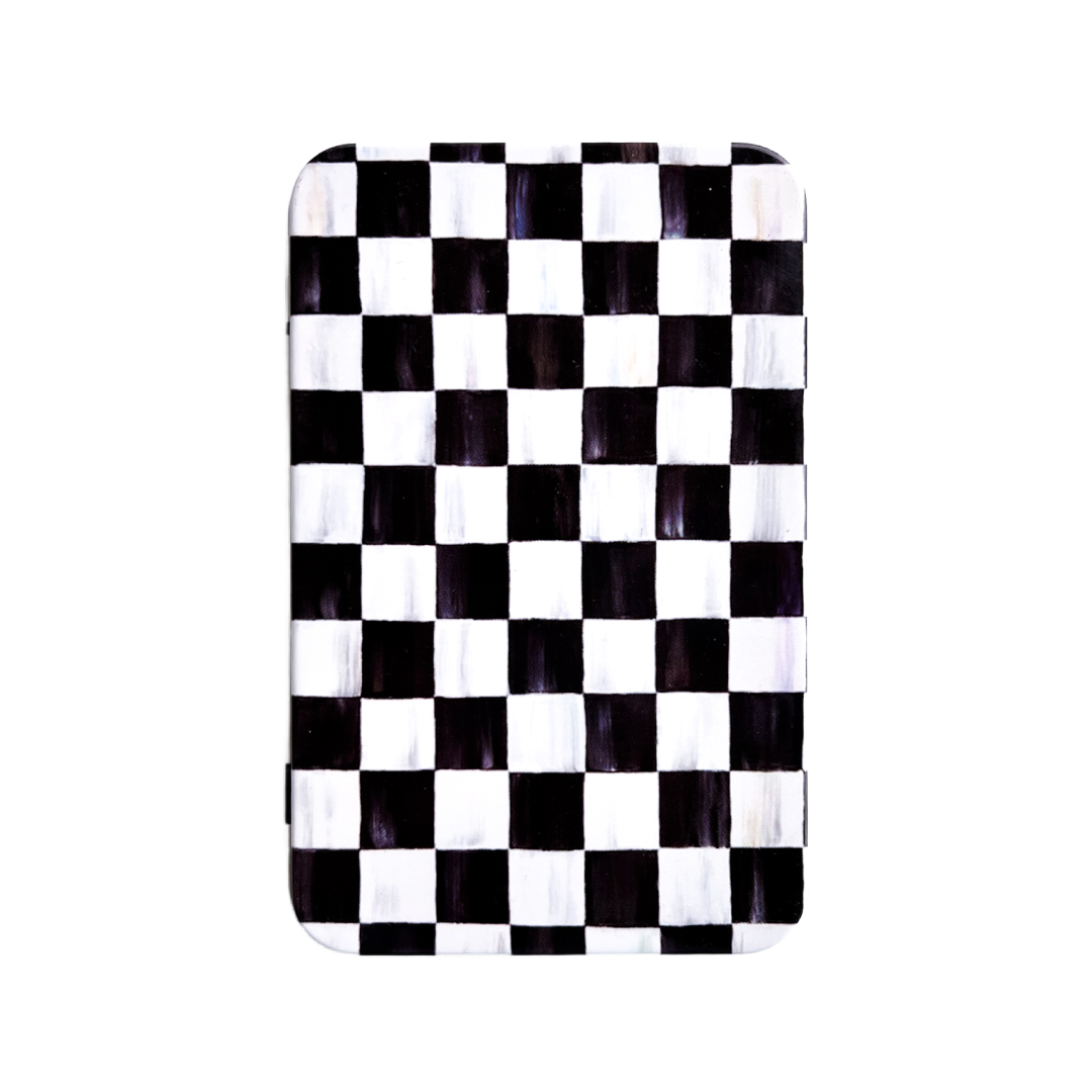 MacKenzie-Childs Printed Tin Box with Magnet