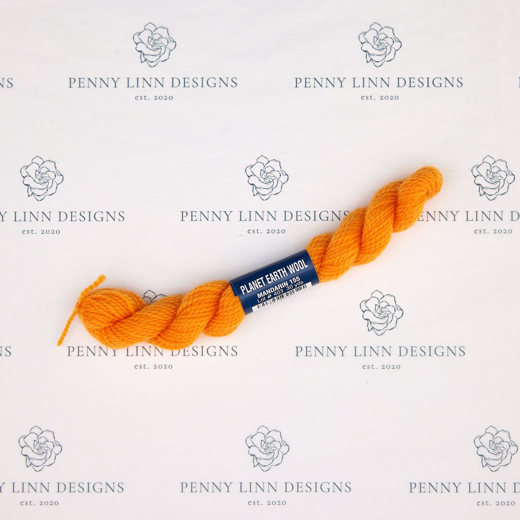 Planet Earth Wool 155 Mandarin