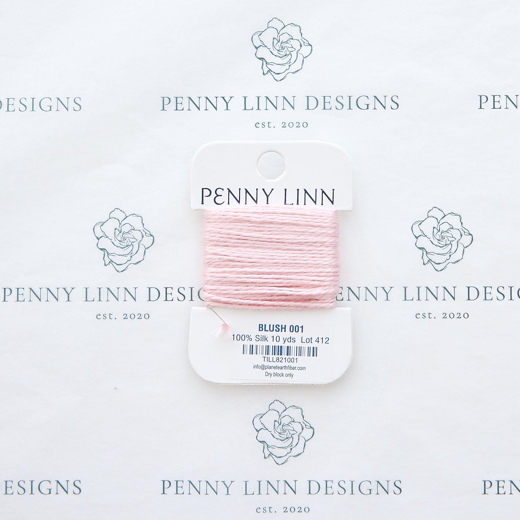 Planet Earth Silk Card - 001 Blush