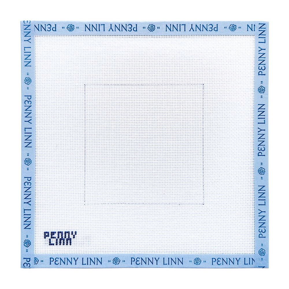 Pre-Cut 4" Circle or Square Blank Canvas With Outline