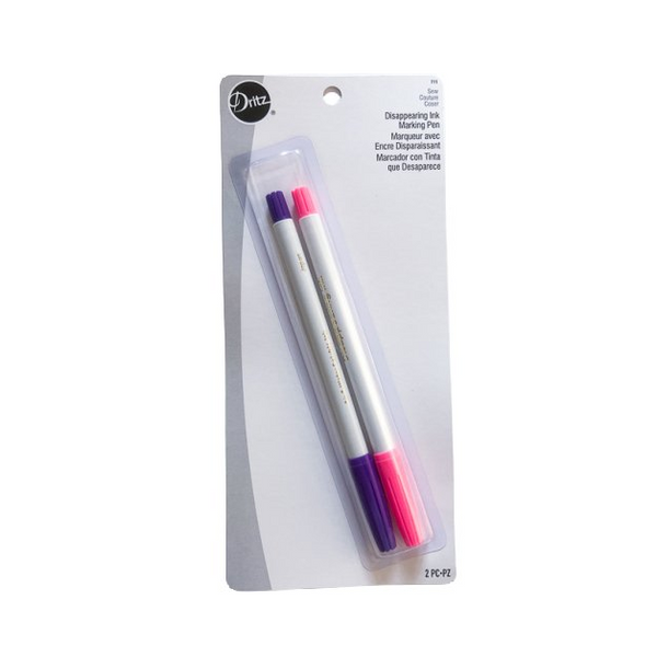 Disappearing Ink Marking Pens, 2 Pack