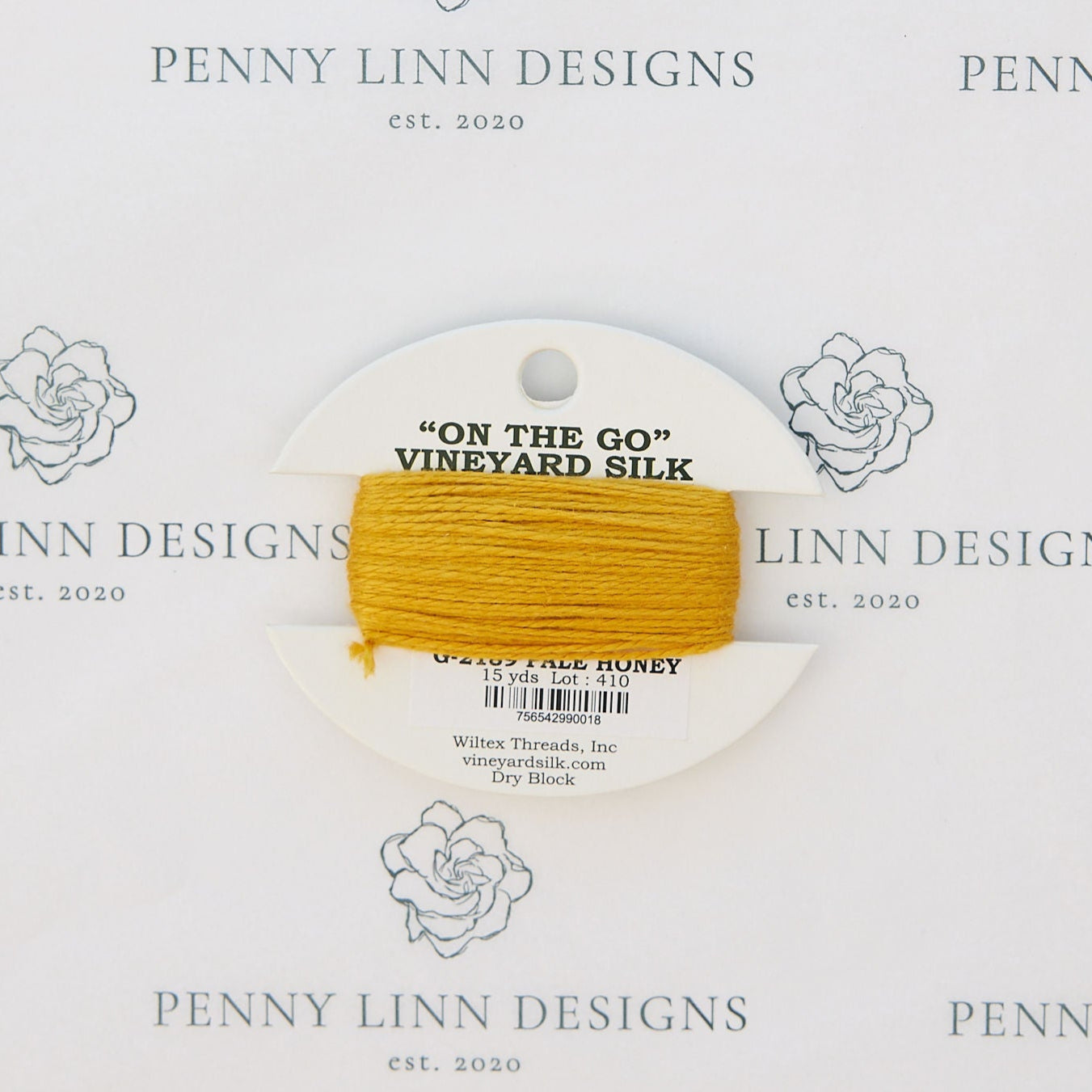 Vineyard On the Go Card G-2189 Pale Honey