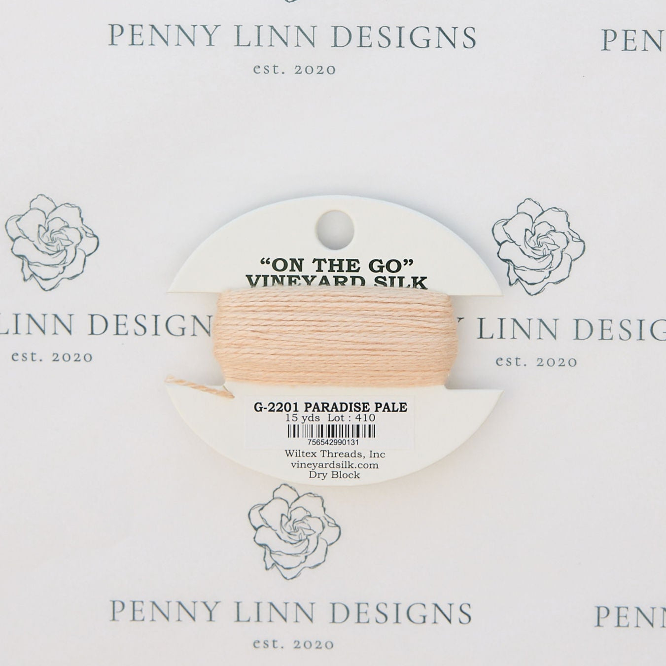 Vineyard On the Go Card G-2201 Paradise Pale