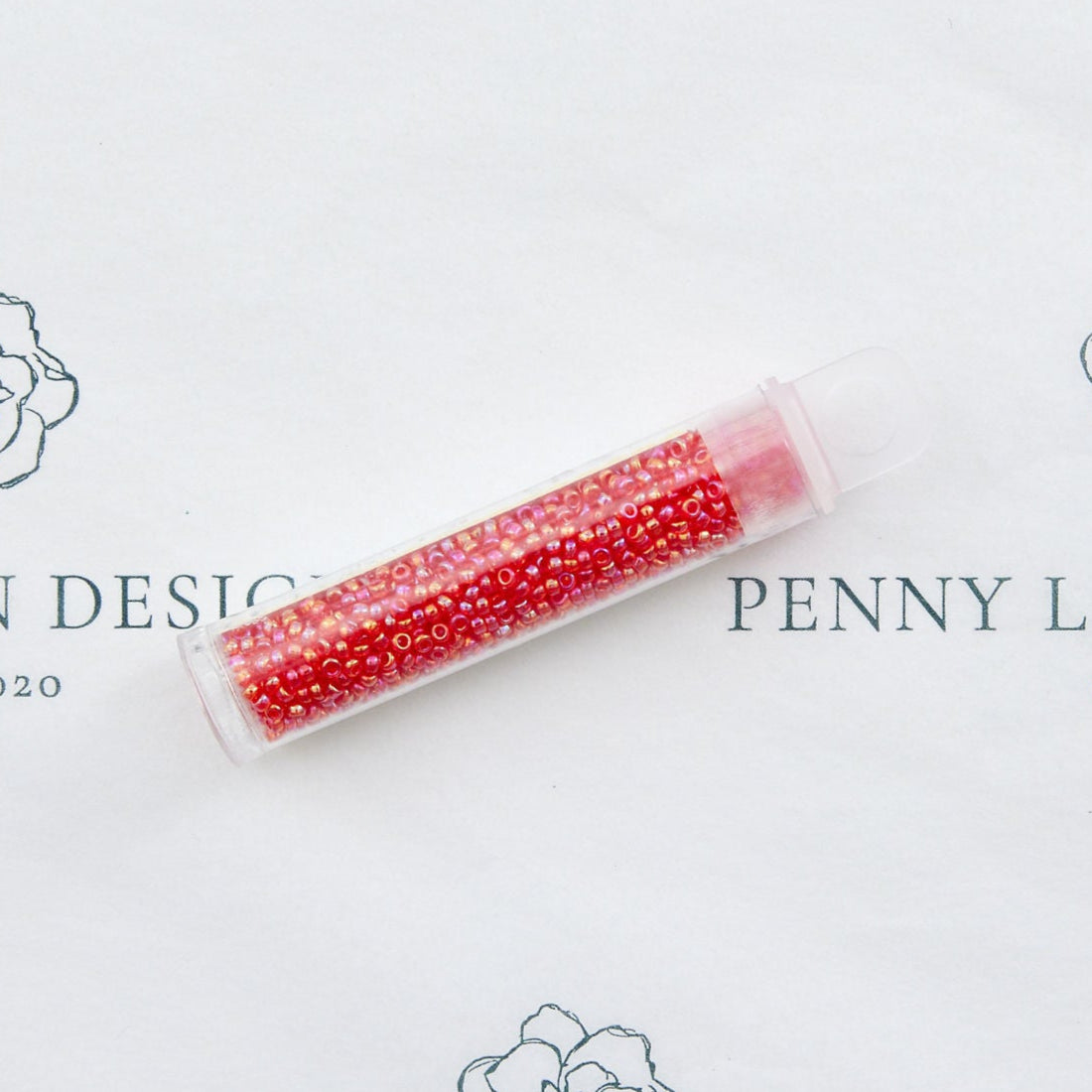 Sundance Seed Beads Size 14 - French Raspberry #254
