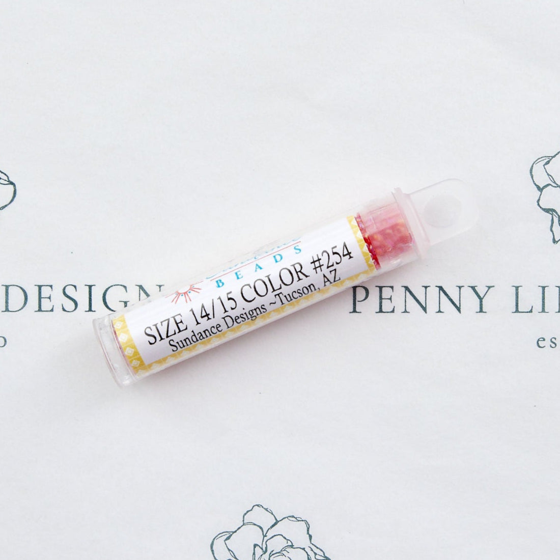 Sundance Seed Beads Size 14 - French Raspberry #254