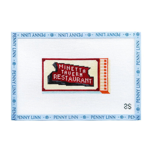 Minetta Tavern Matchbook Canvas