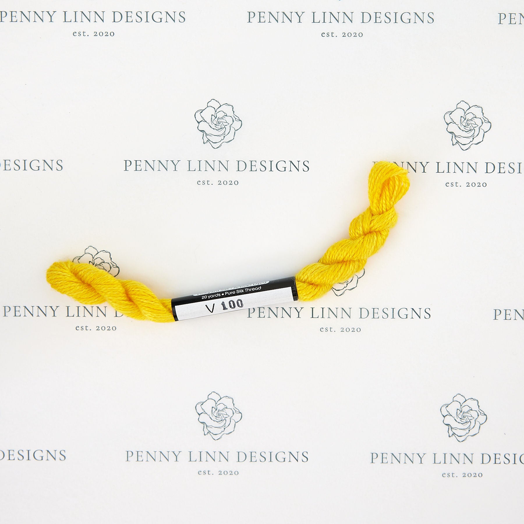 ThreadworX Vineyard Silk V100 Lemon