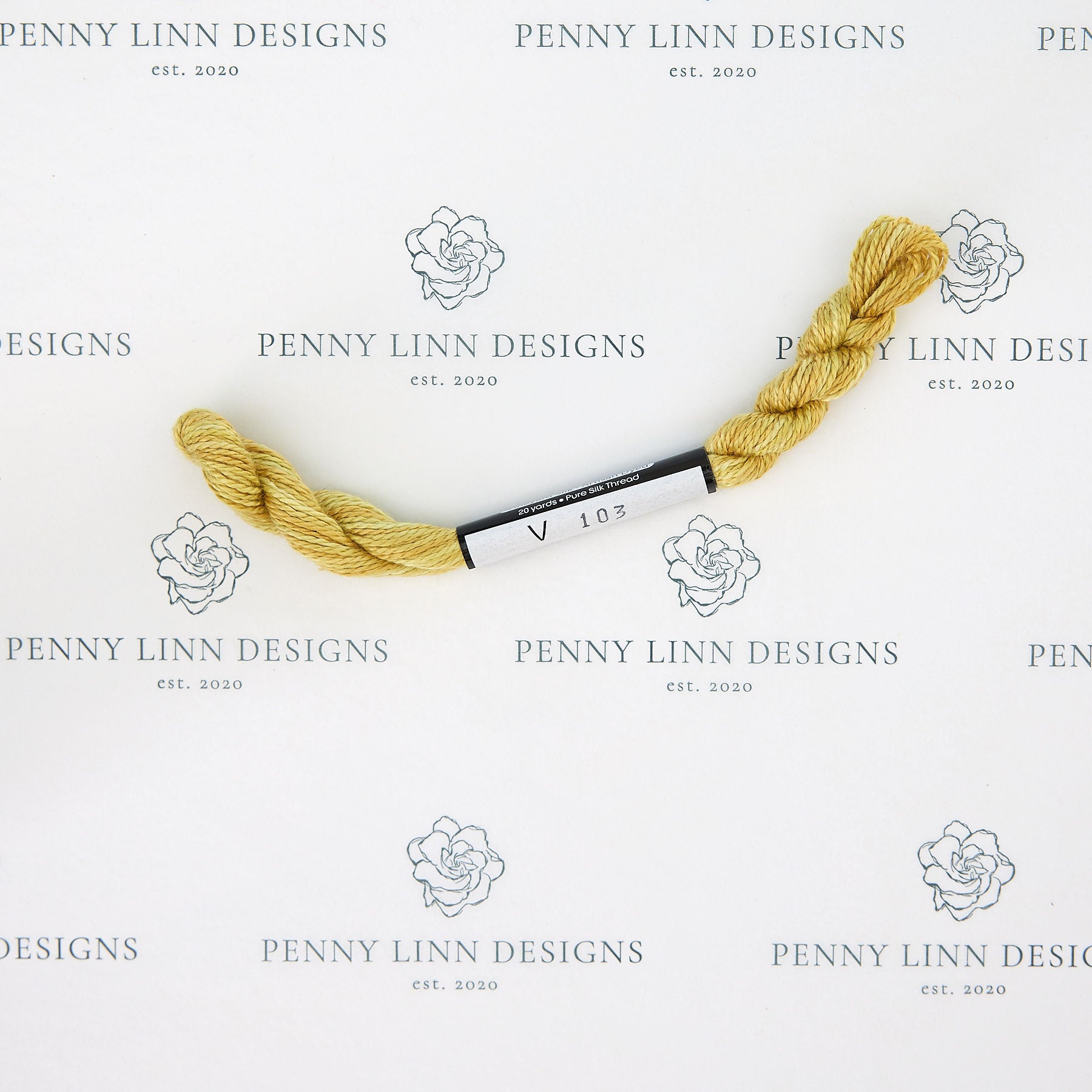 ThreadworX Vineyard Silk V103 Mustard