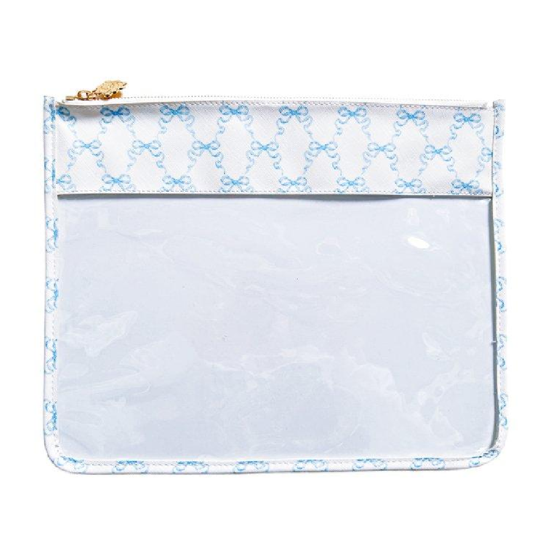 Large Hannah Bow Ribbon Trellis Project Bag