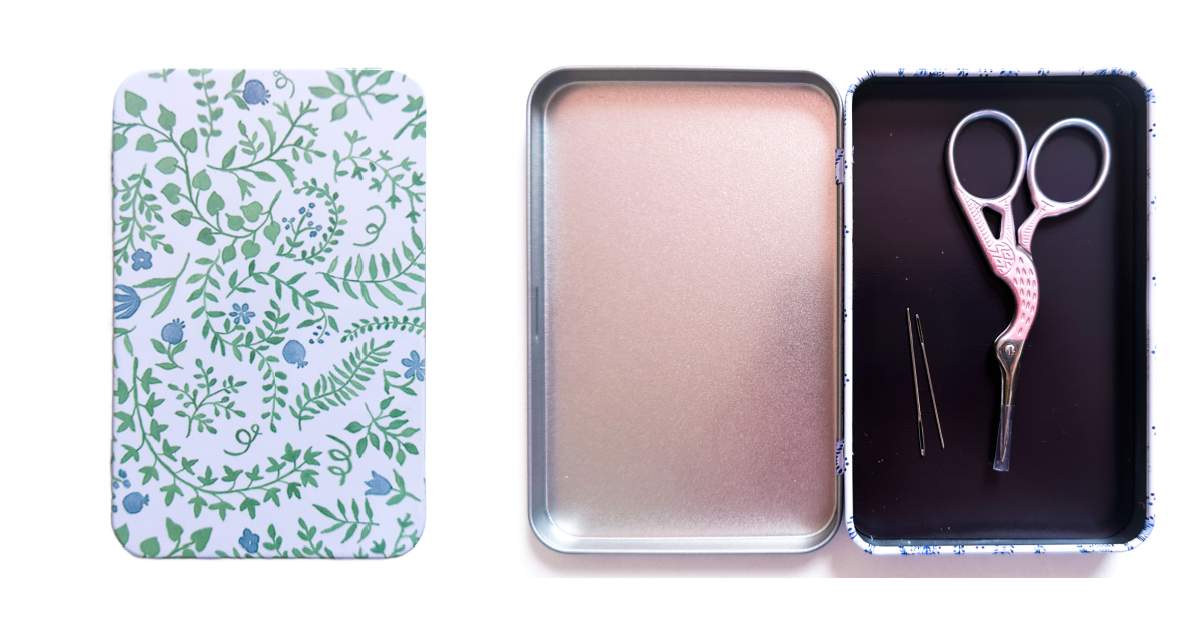 Printed Tin Box with Magnet