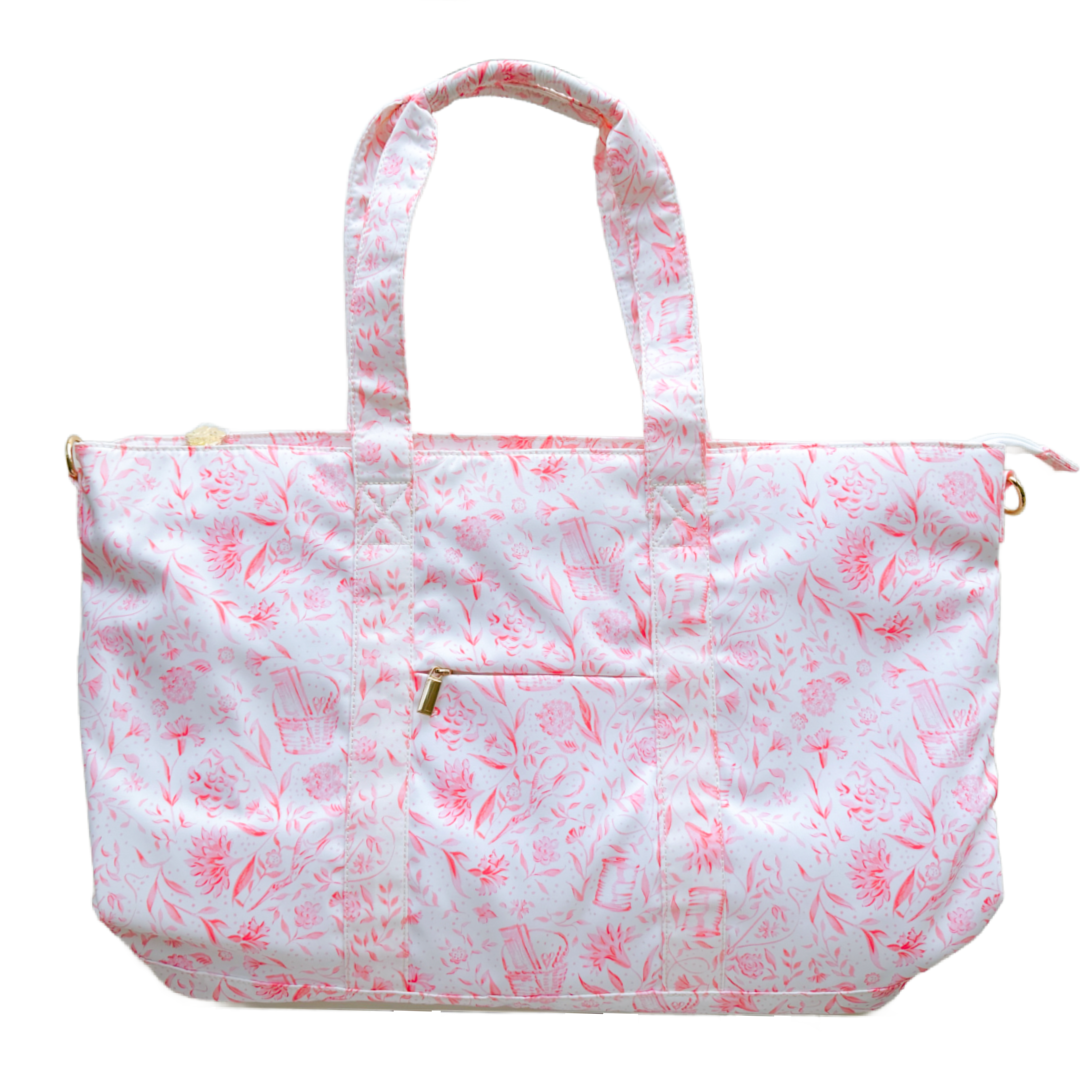 Ultimate Organizer Tote Needlepoint Print