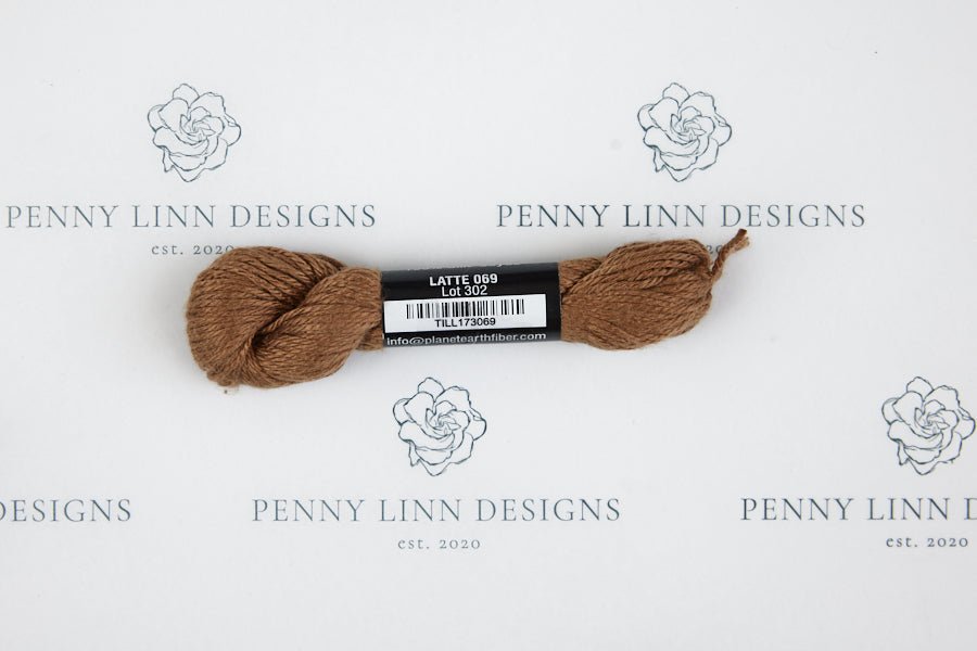 earth pepper pot silk thread needlepoint Penny Linn