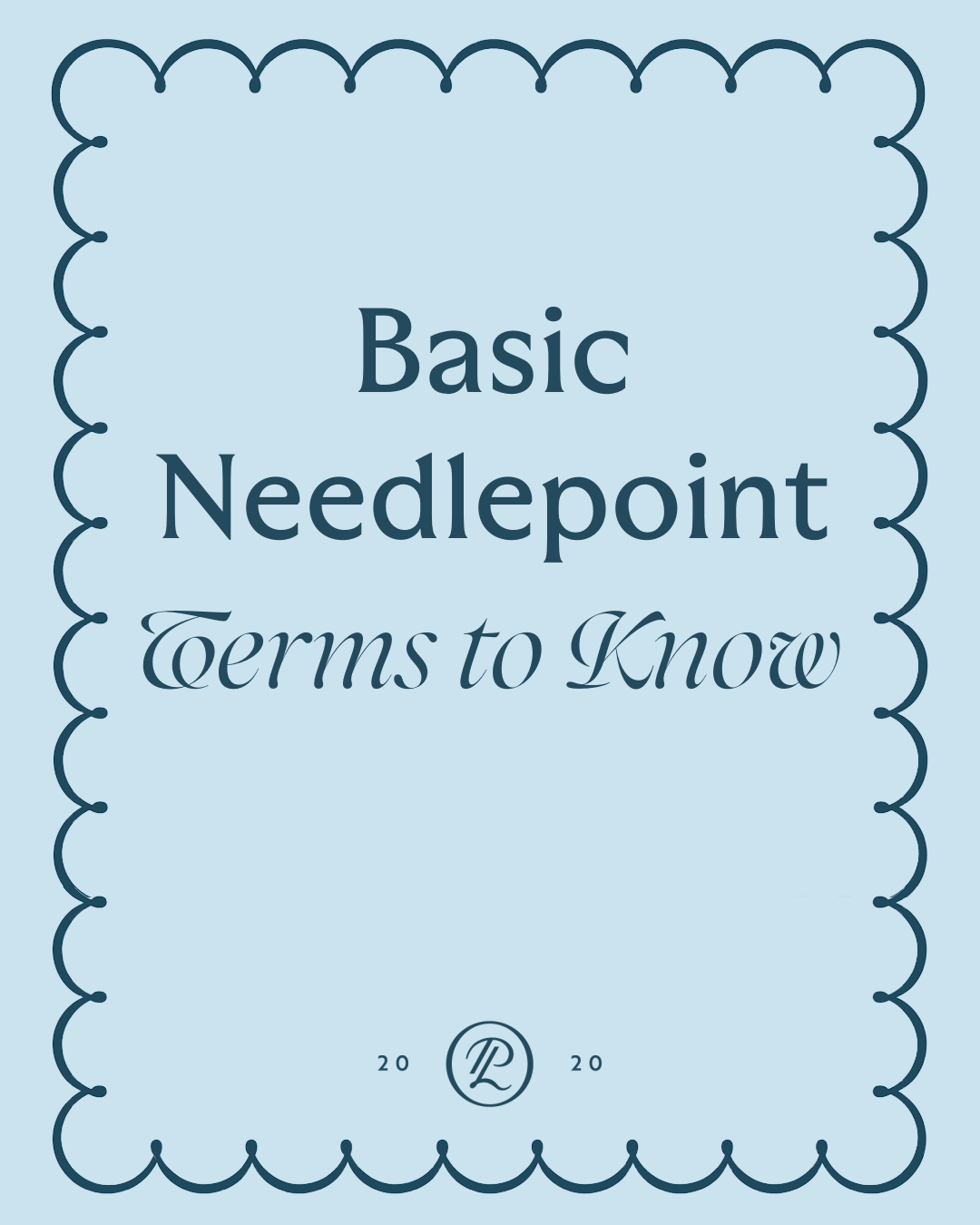 Basic Needlepoint Terms to Know – Penny Linn
