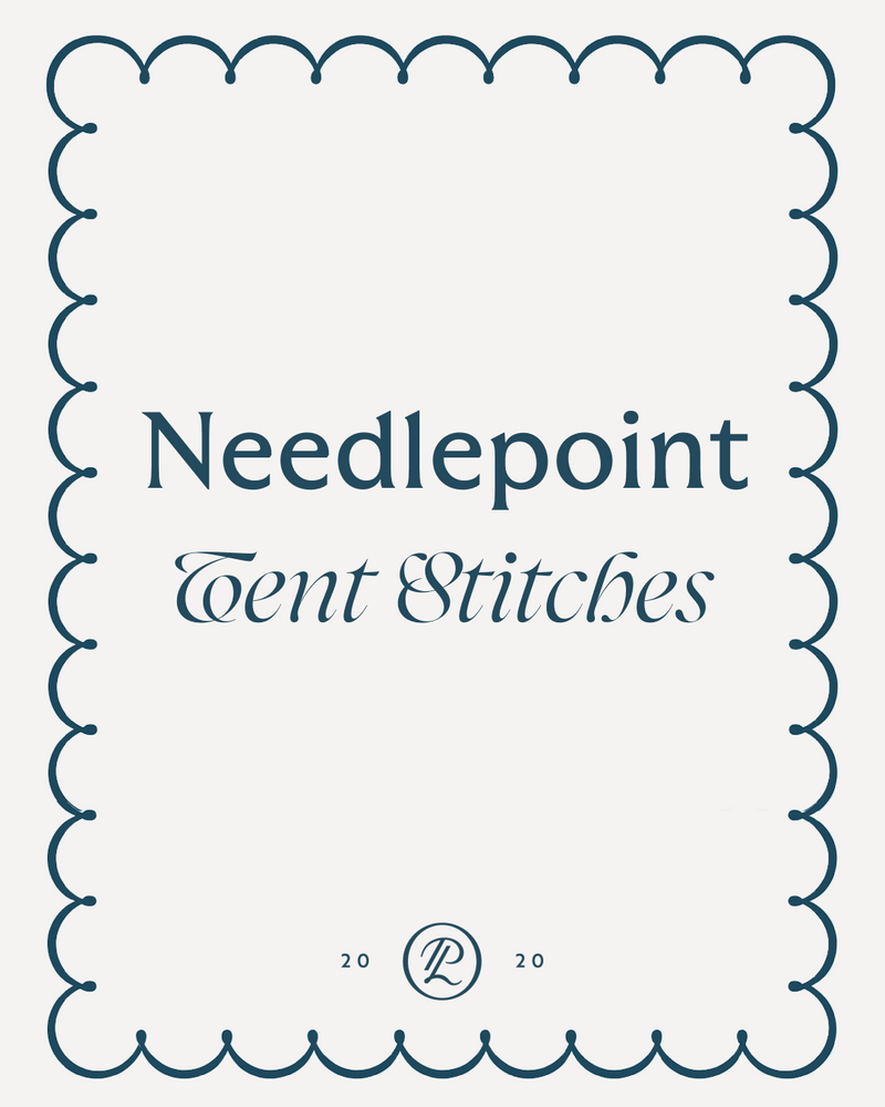 The Basic Needlepoint Stitches to Know - Penny Linn Designs