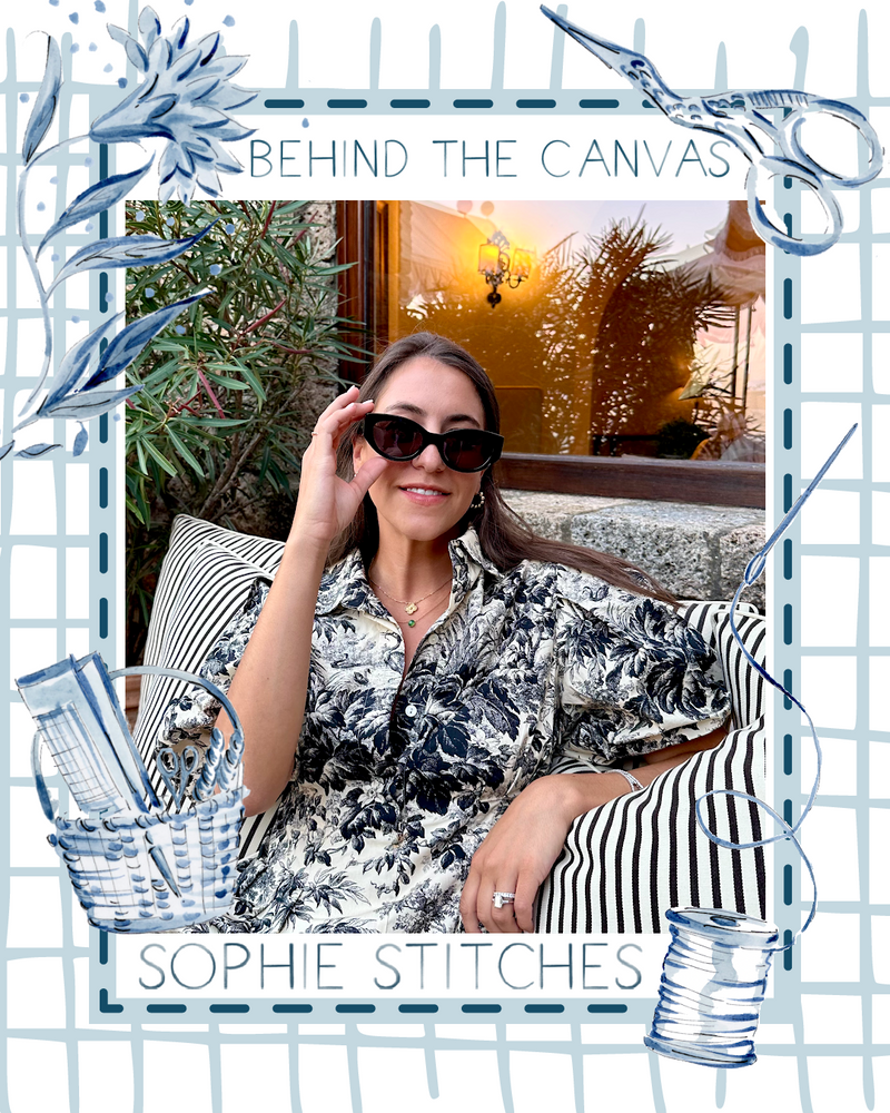Behind the Canvas - Sophie Stitches