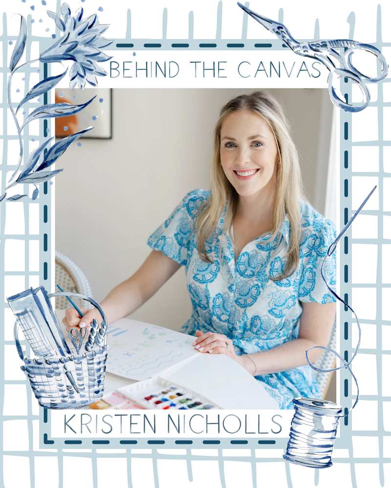Behind the Canvas - Kristen Nicholls