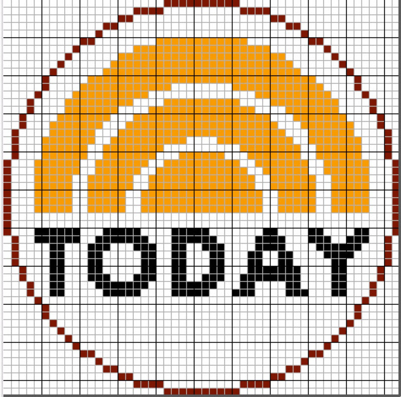 Free Needlepoint Chart: The Today Show