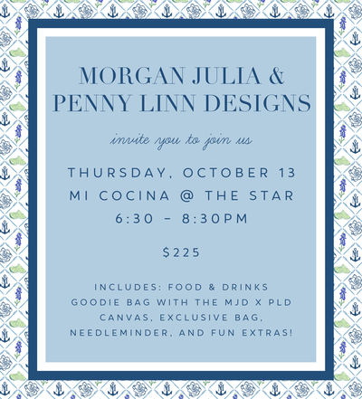 Morgan Julia x Penny Linn Designs Invite you to Dallas!