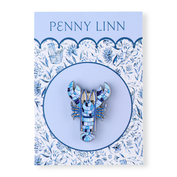 Blue Disco Lobster Needleminder
