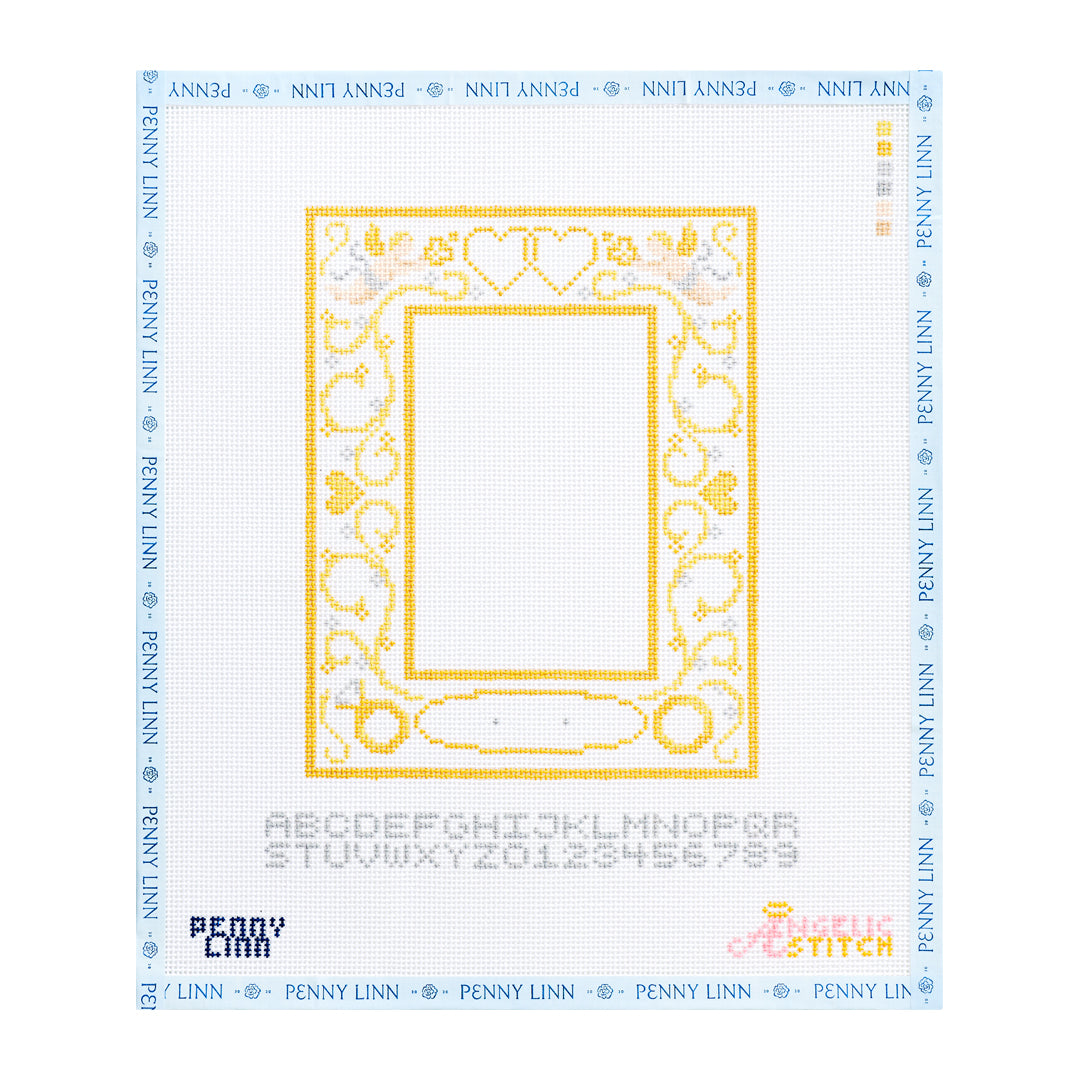 Vintage Cherubs Wedding Frame