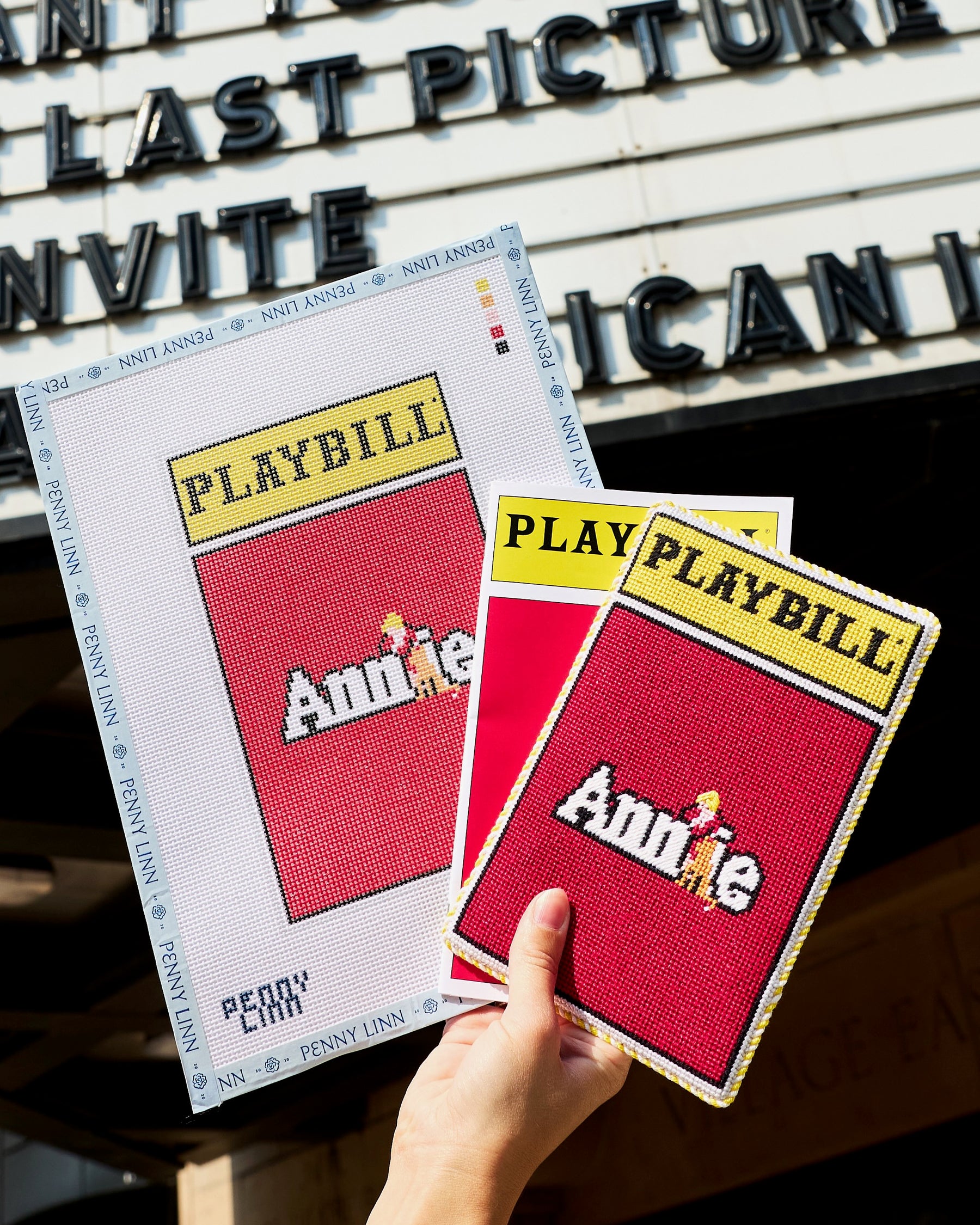 Life-Sized Annie Playbill