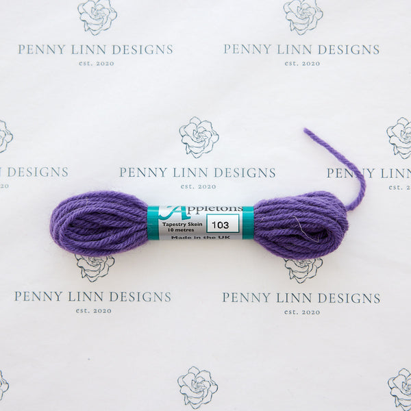 Appleton Tapestry - 103 Purple Medium