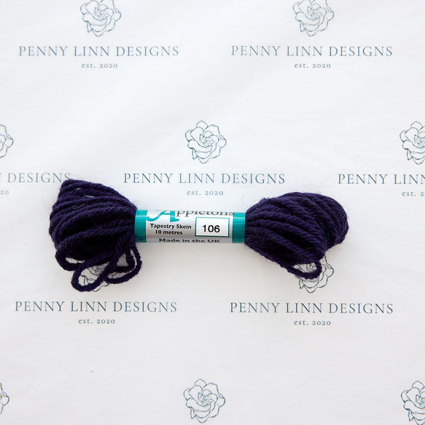 Appleton Tapestry - 106 Purple Very Dark