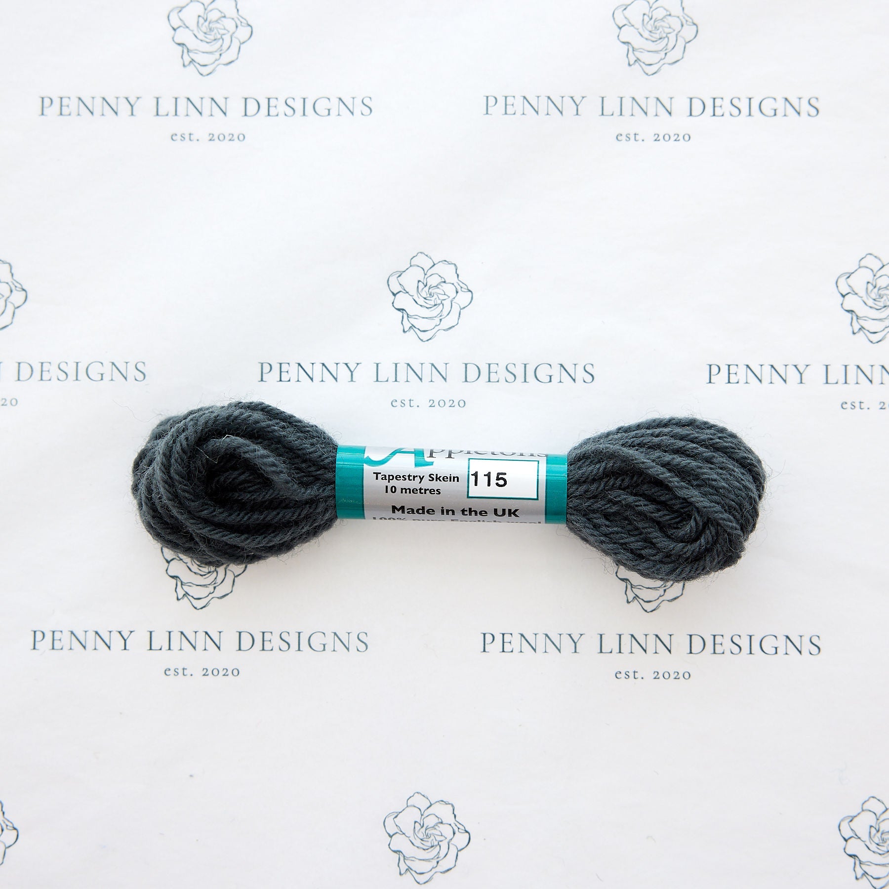 Appleton Tapestry - 115 Grey Very Dark