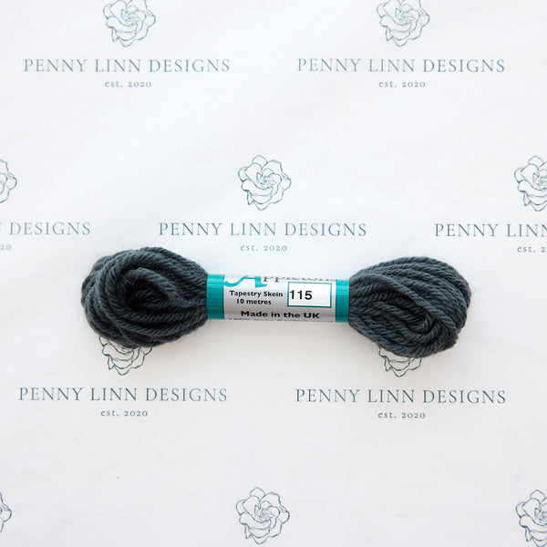 Appleton Tapestry - 115 Grey Very Dark