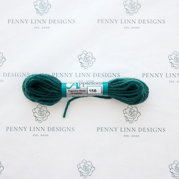 Appleton Tapestry - 156 Mid Blue Medium Dark