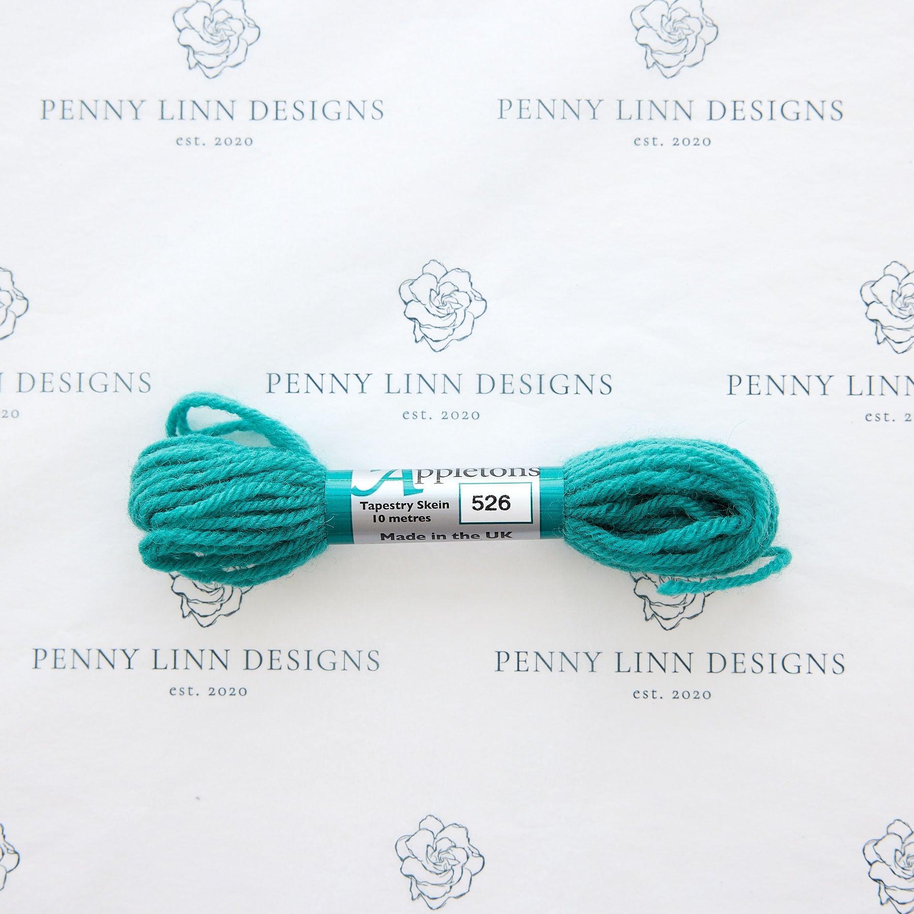Appleton Tapestry - 526 Turquoise Medium Dark