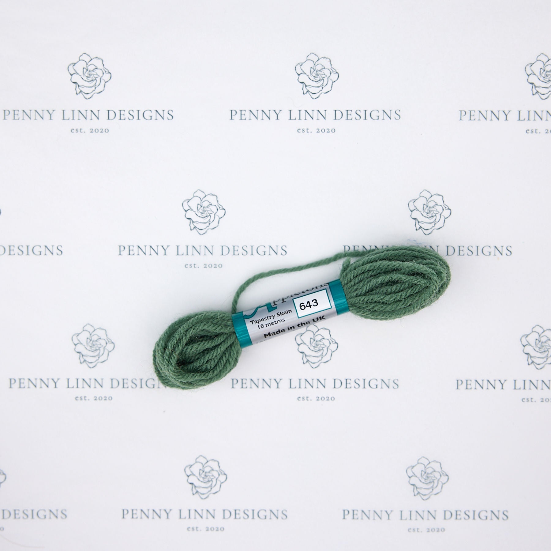 Appleton Tapestry - 643 Peacock Blue Medium Light