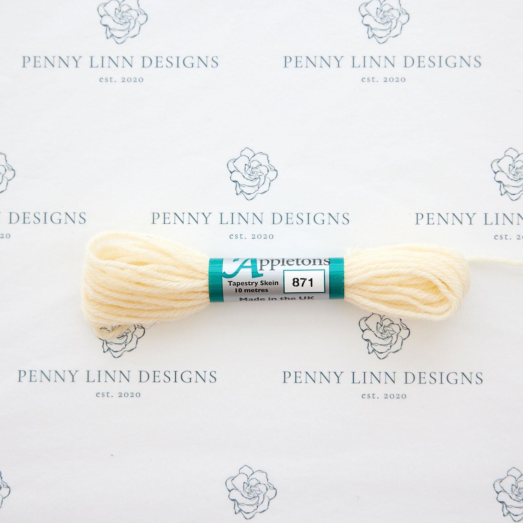 Appleton Tapestry - 871 Pastel Shades Yellow Very Light