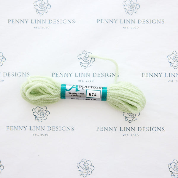 Appleton Tapestry - 874 Pastel Shades Green Medium