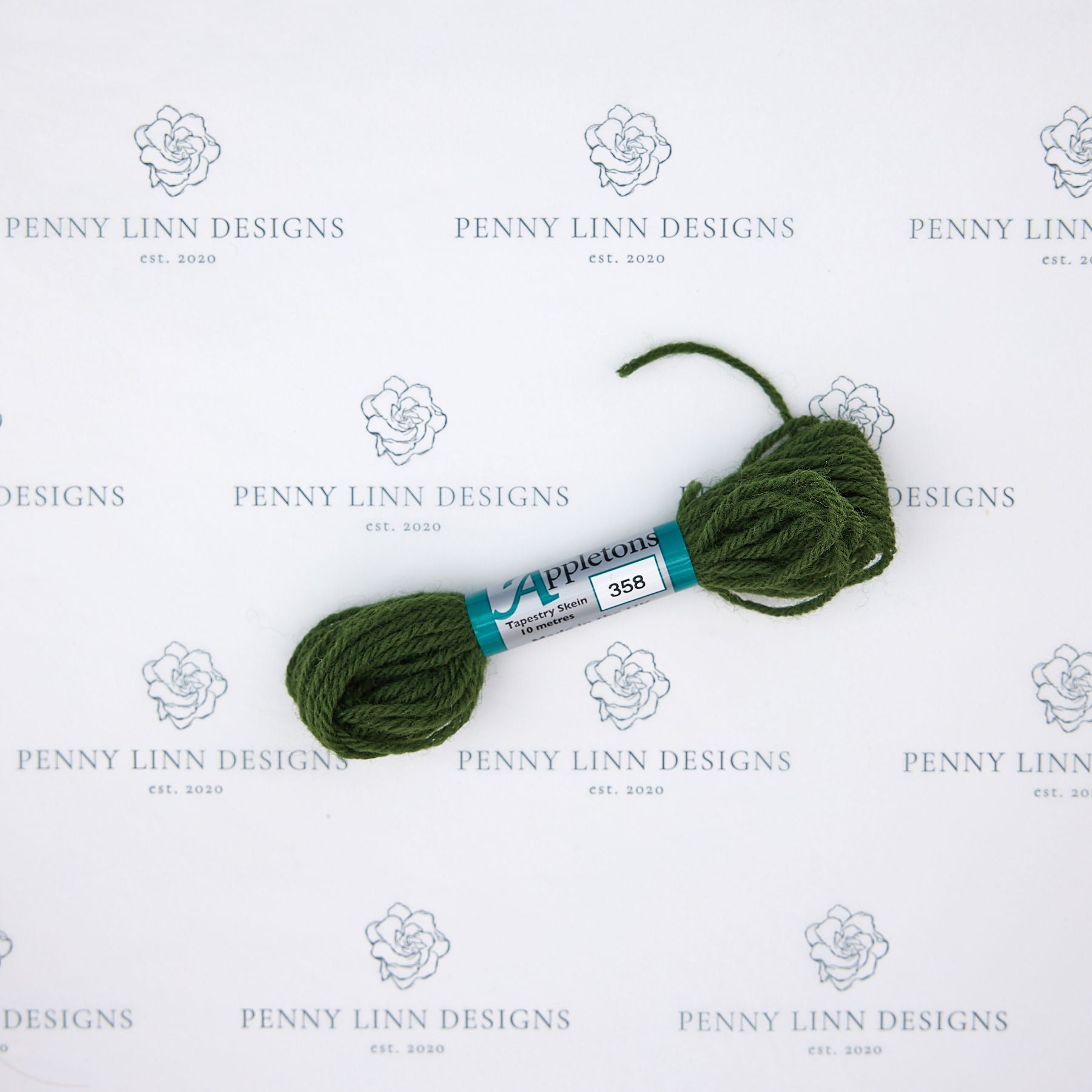 Appleton Tapestry - 358 Grey Green Very Dark