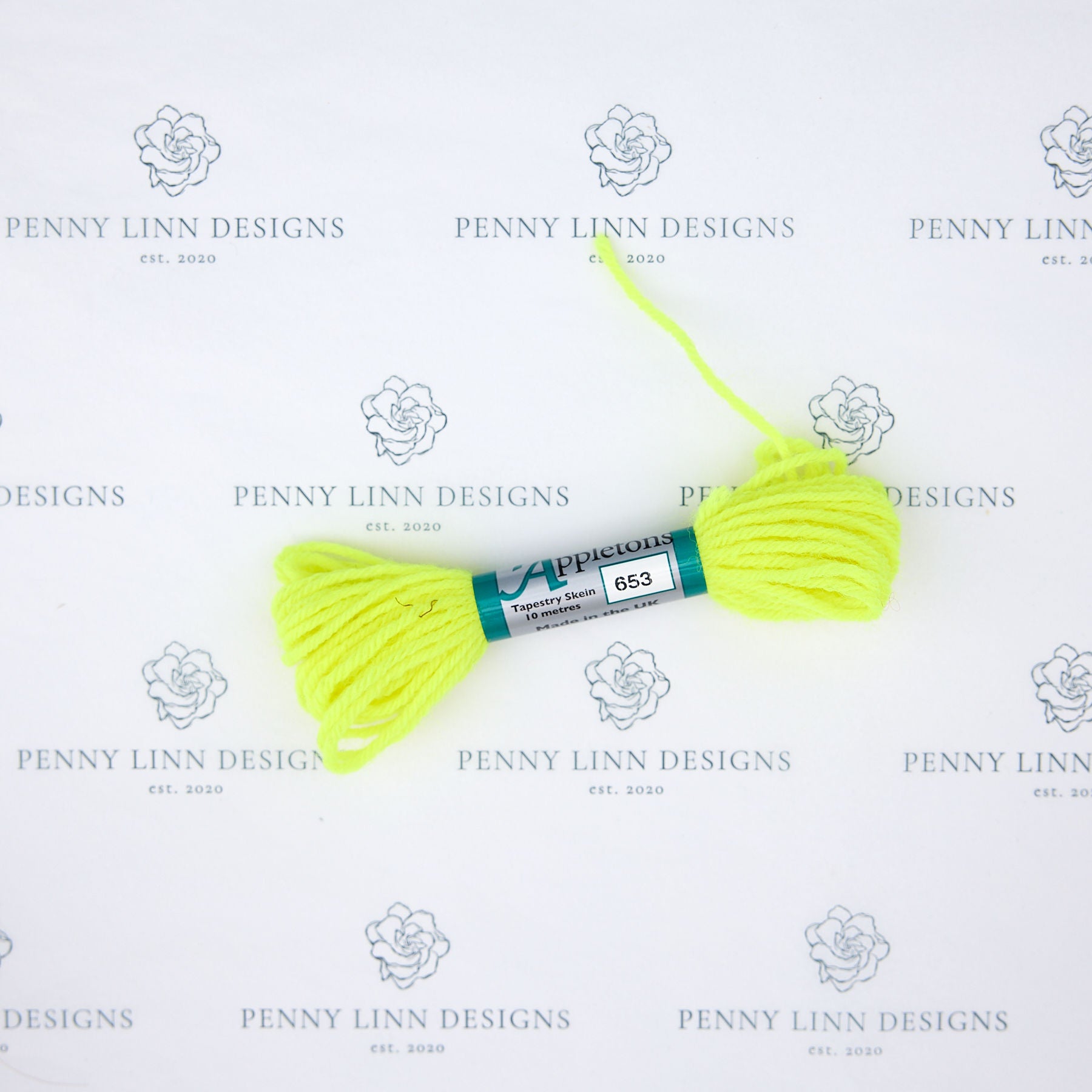 Appleton Tapestry - 653 Hot Neon Yellow