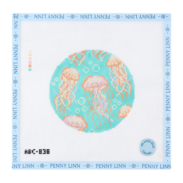 Jellyfish Round - Blue