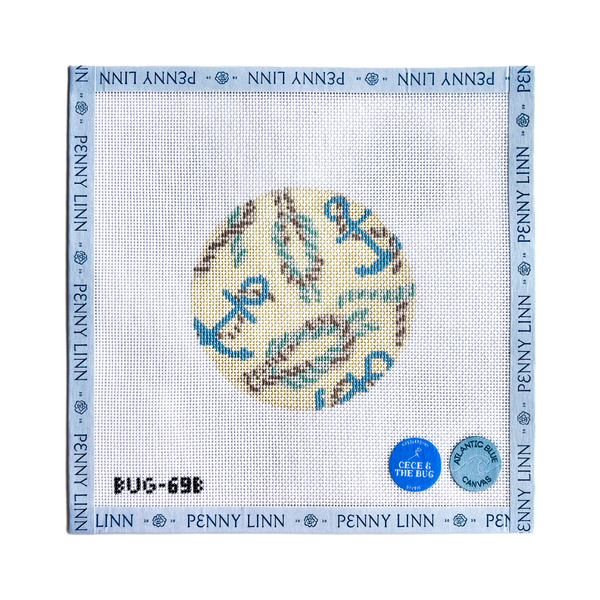 Nautical Knots Coaster - 18 Mesh