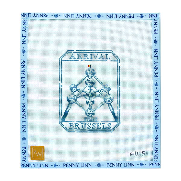Passport Stamp - Brussels