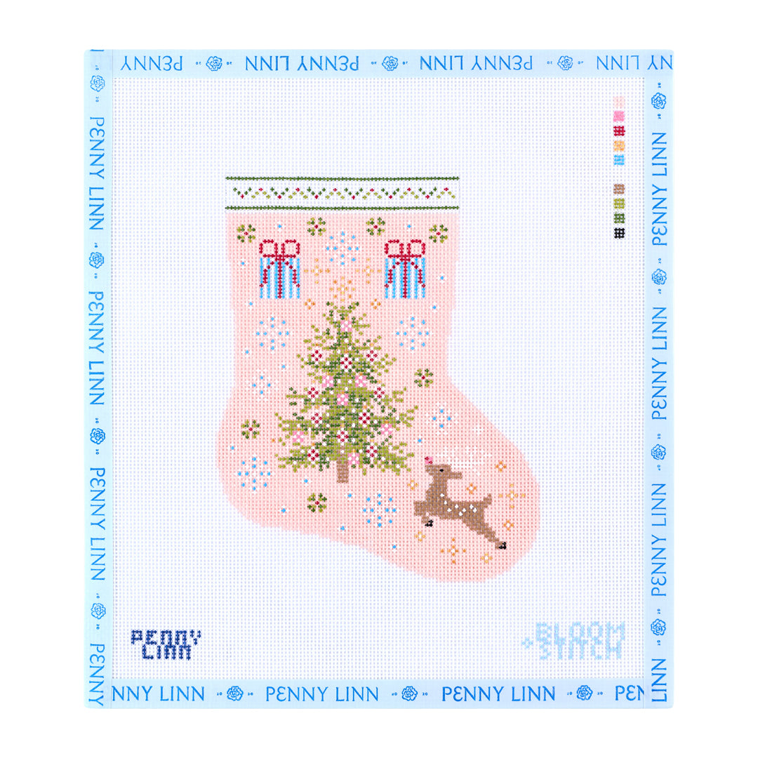 Mini Christmas Tree Stocking