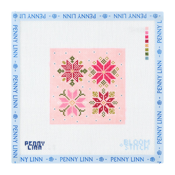 Poinsettia Coaster