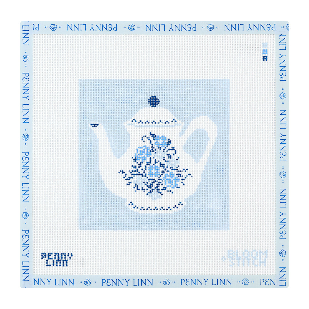 Blue Tea Pot