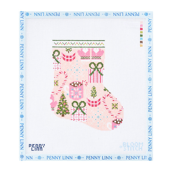 Mini Christmas Motif Stocking