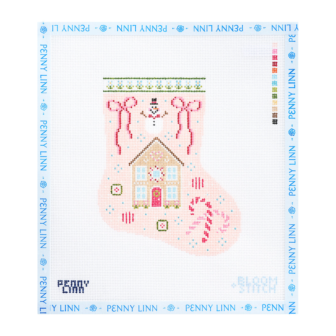 Mini Gingerbread House Stocking