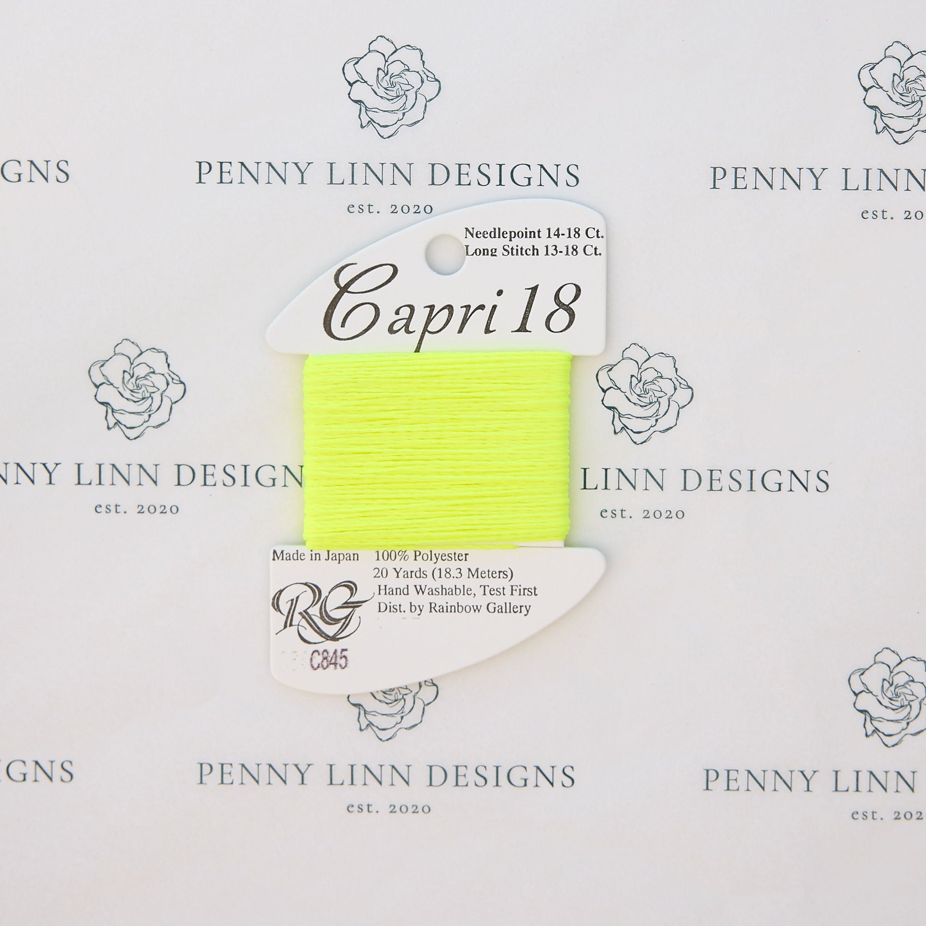 Capri 18 C845 Neon Yellow