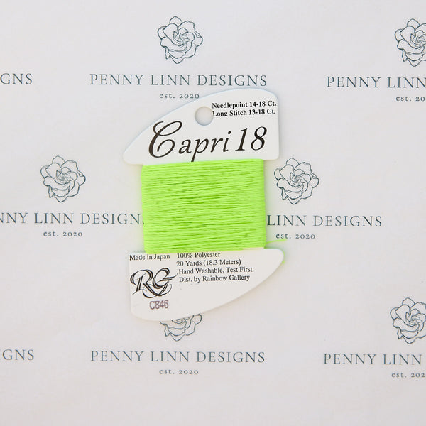 Capri 18 C846 Neon Green