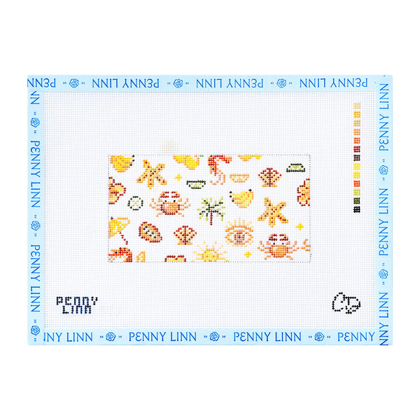 Peachy Summer Fancy Clutch