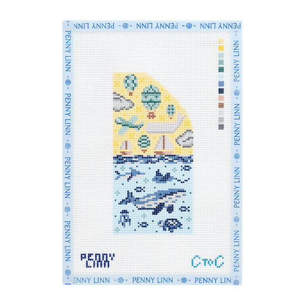 Baby Sea Book End - Green - Right